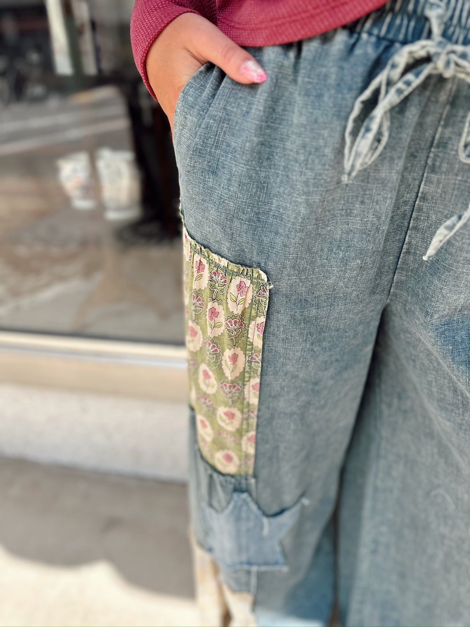Stay Golden I Light Denim