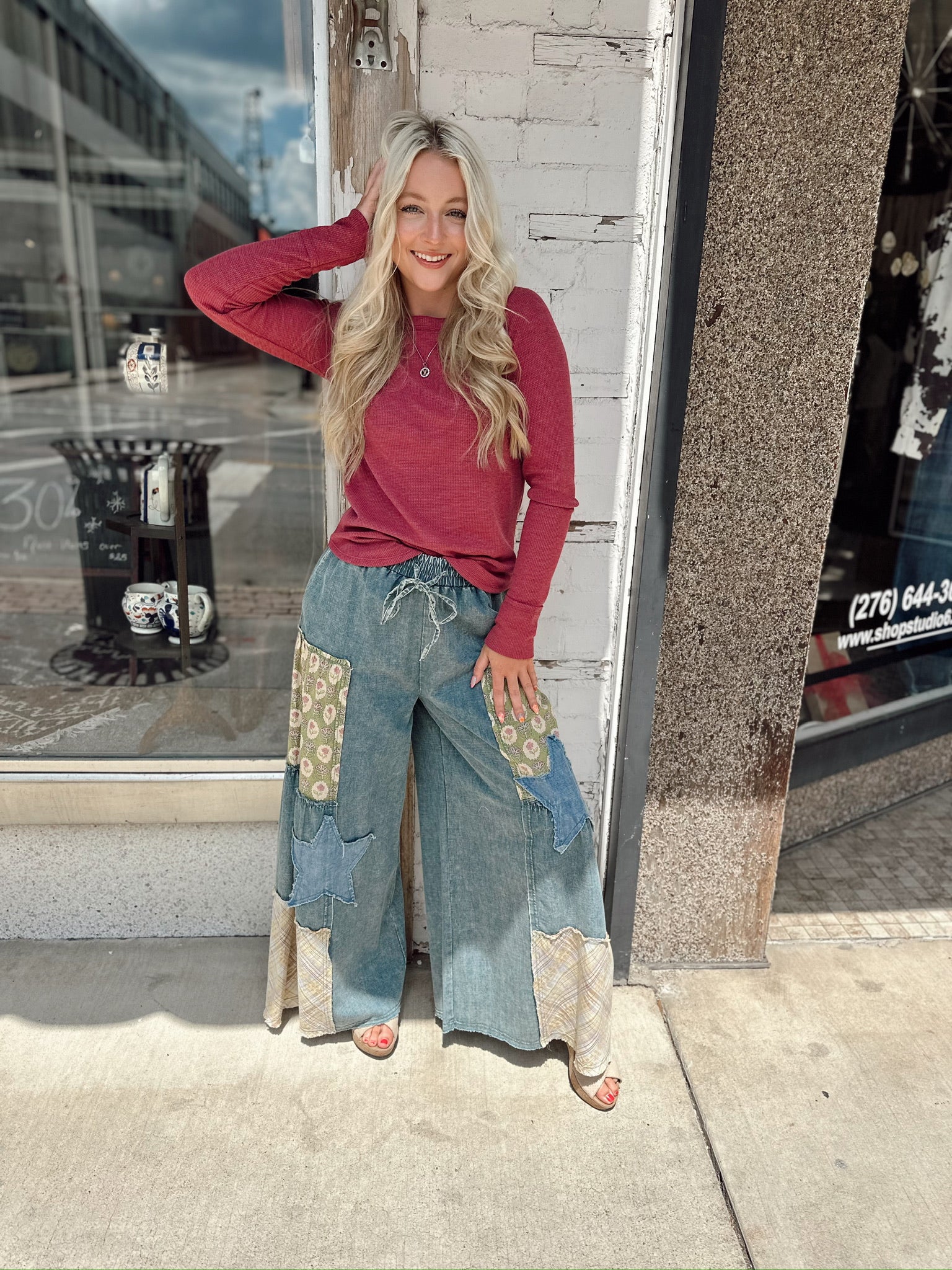 Stay Golden I Light Denim