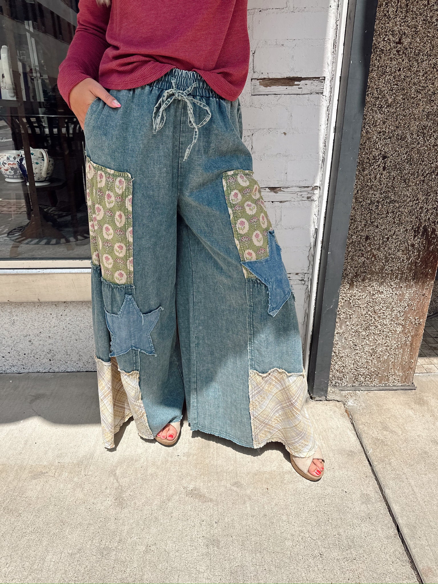 Stay Golden I Light Denim