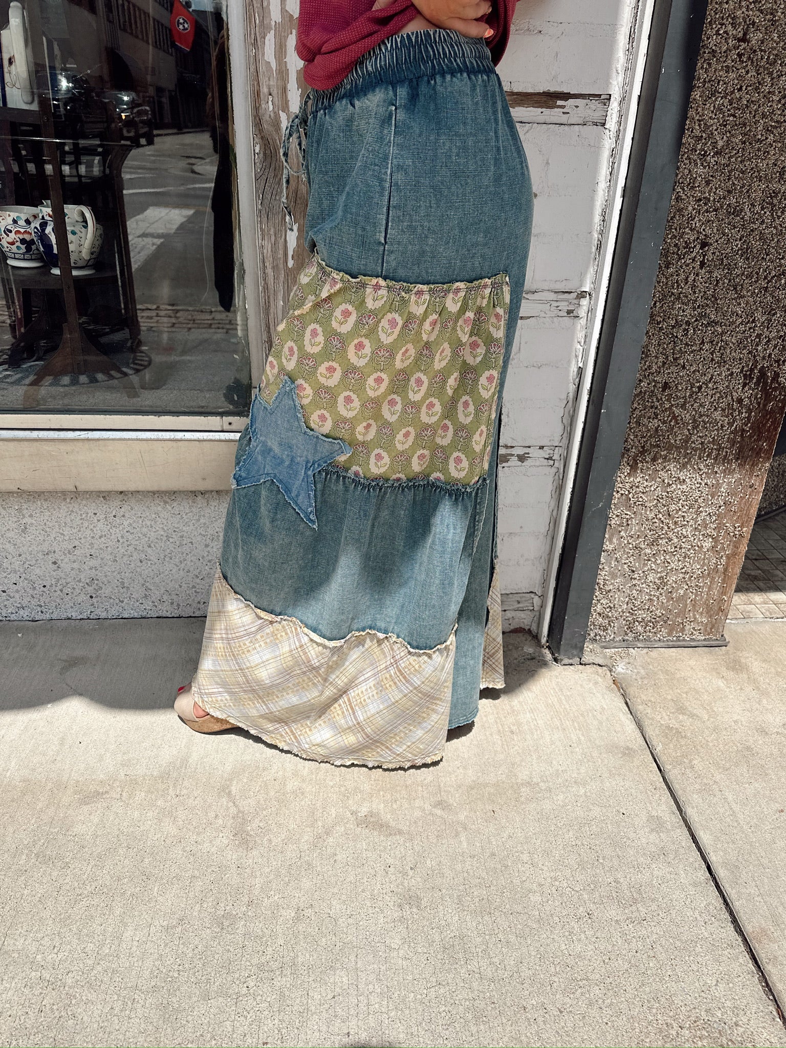Stay Golden I Light Denim