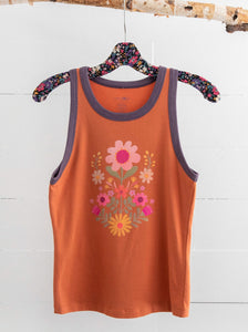 The Flowered Love I Orange