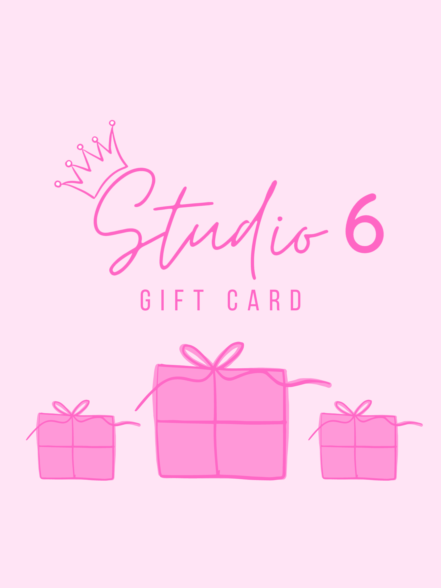 Studio 6 Gift Card